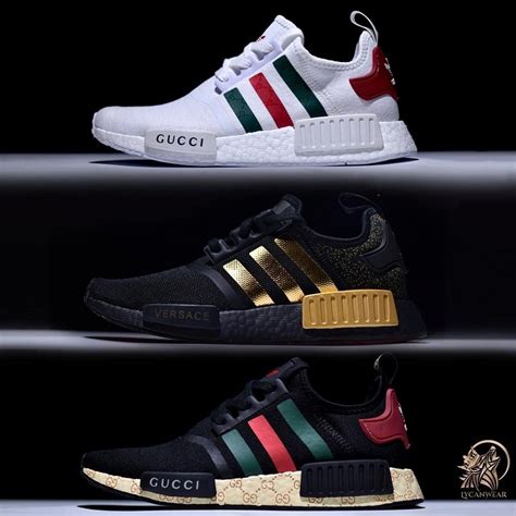 adidas nmd white gucci ราคา